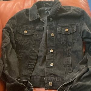 Denim&Co. Black Jean Jacket